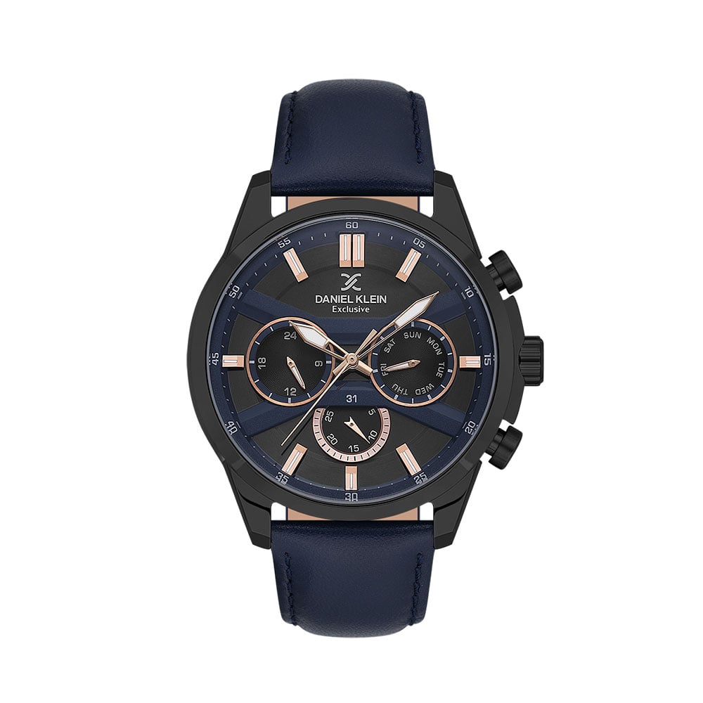 Daniel Klein Exclusive - Ceas Barbatesc Quartz Bleumarin DK.1.13794.5