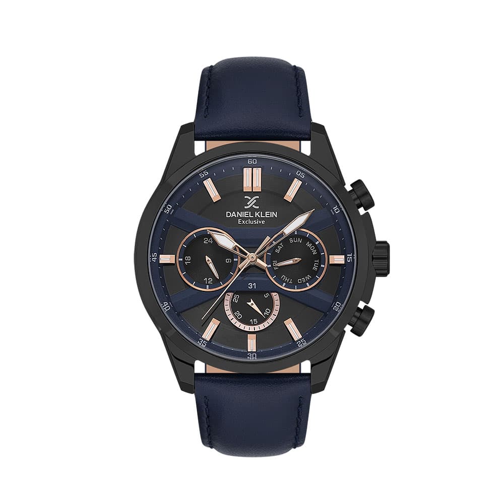 Daniel Klein Exclusive - Ceas Barbatesc Quartz Bleumarin DK.1.13794.5