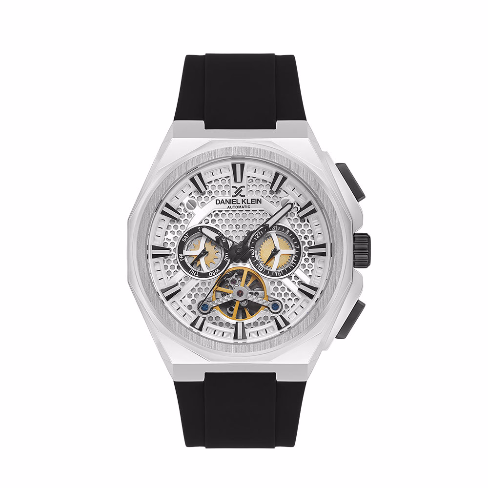 Daniel Klein Skeleton - Ceas Barbatesc Automatic Negru DK.1.13858.1