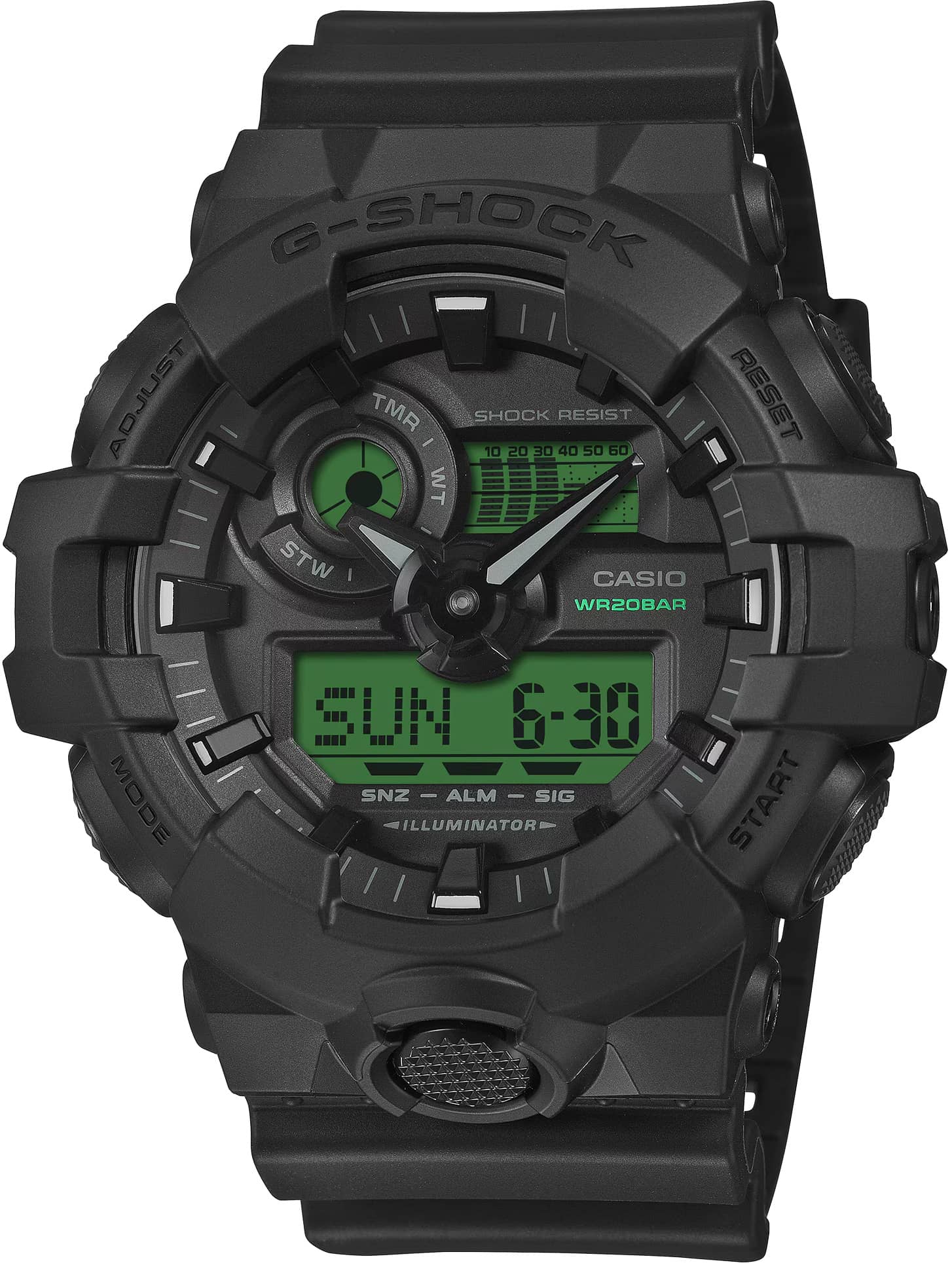 Мъжки часовник Casio G-Shock - GA-700BEG-1AER