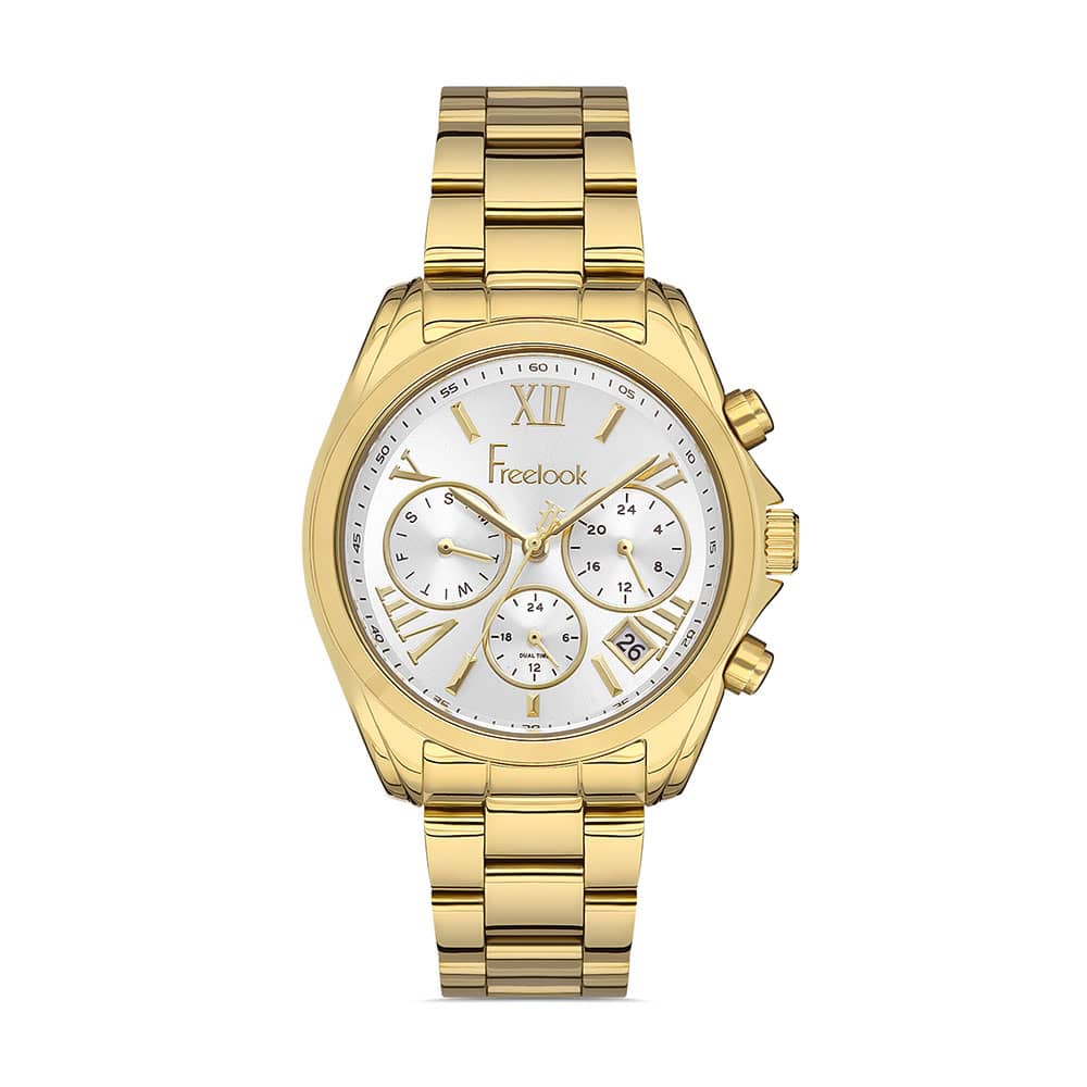 Freelook Belle - Ceas Dama Quartz Auriu FL.1.10272.2