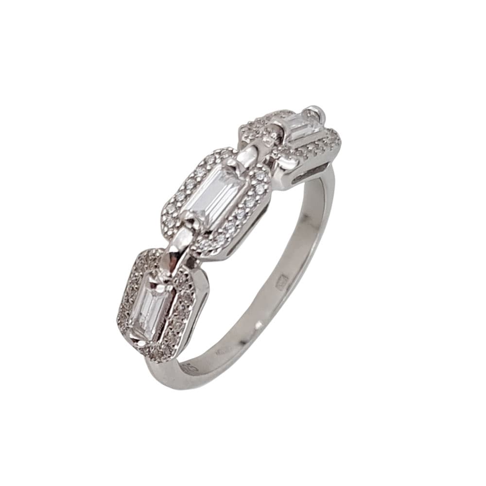 Inel argint elegant zirconii Thia Silver marimea 52