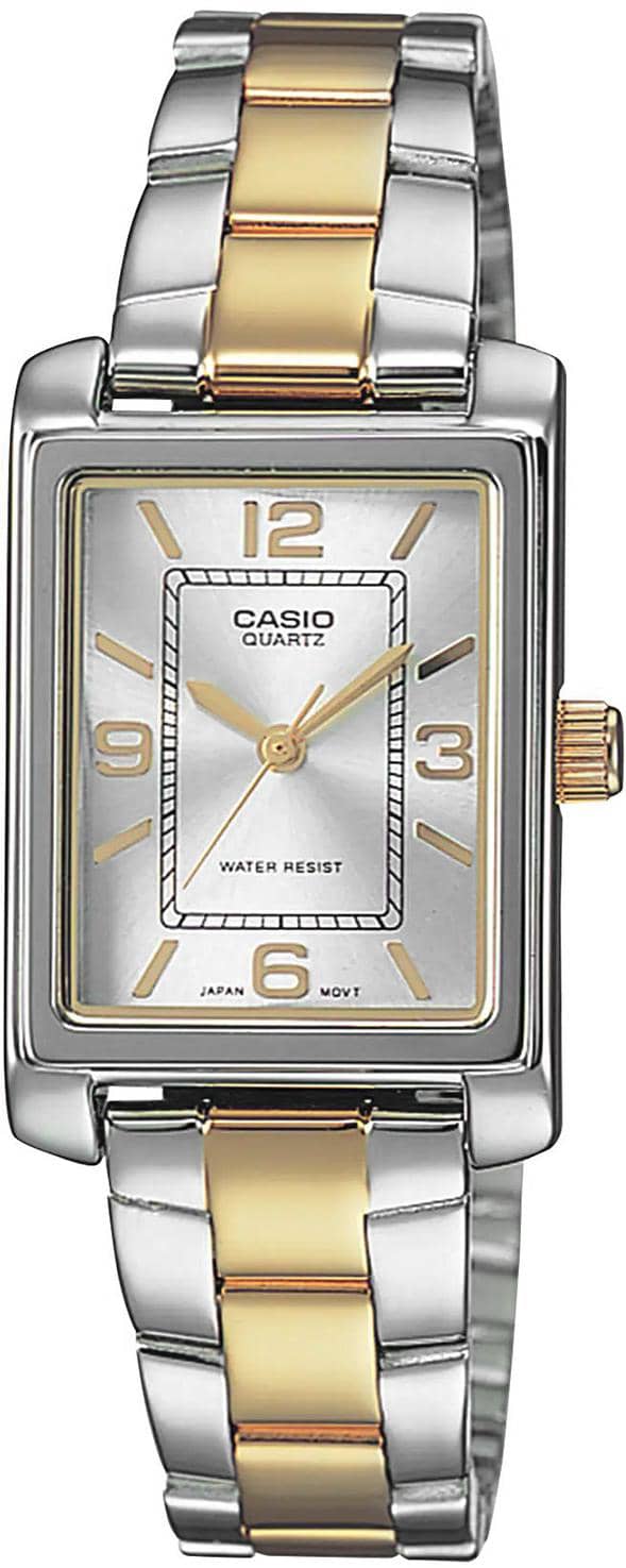 Дамски аналогов часовник Casio - LTP-1234PSG-7AEG