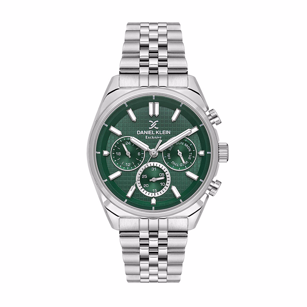 Daniel Klein Exclusive - Ceas Barbatesc Quartz Argintiu DK.1.13890.3