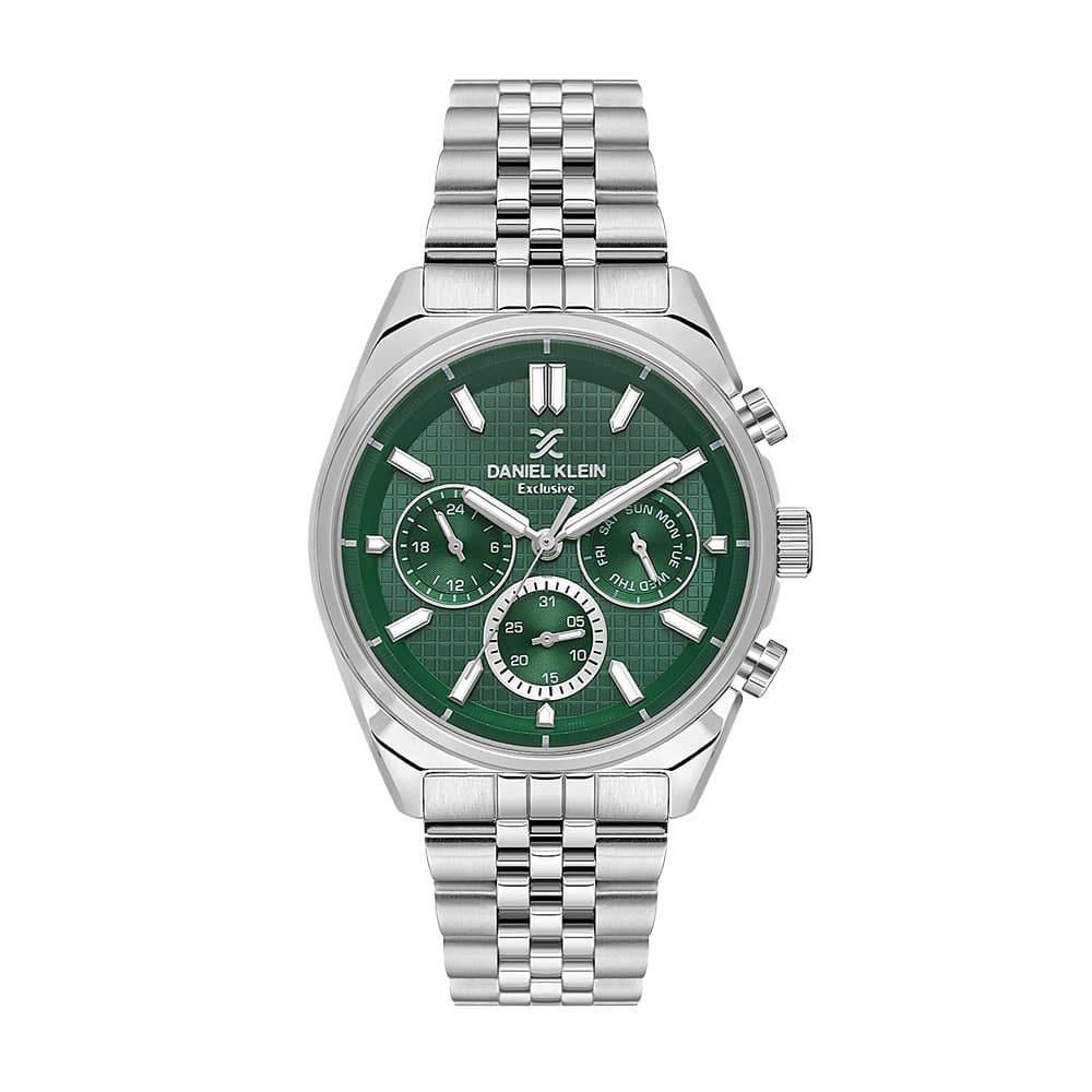 Daniel Klein Exclusive - Ceas Barbatesc Quartz Argintiu DK.1.13890.3