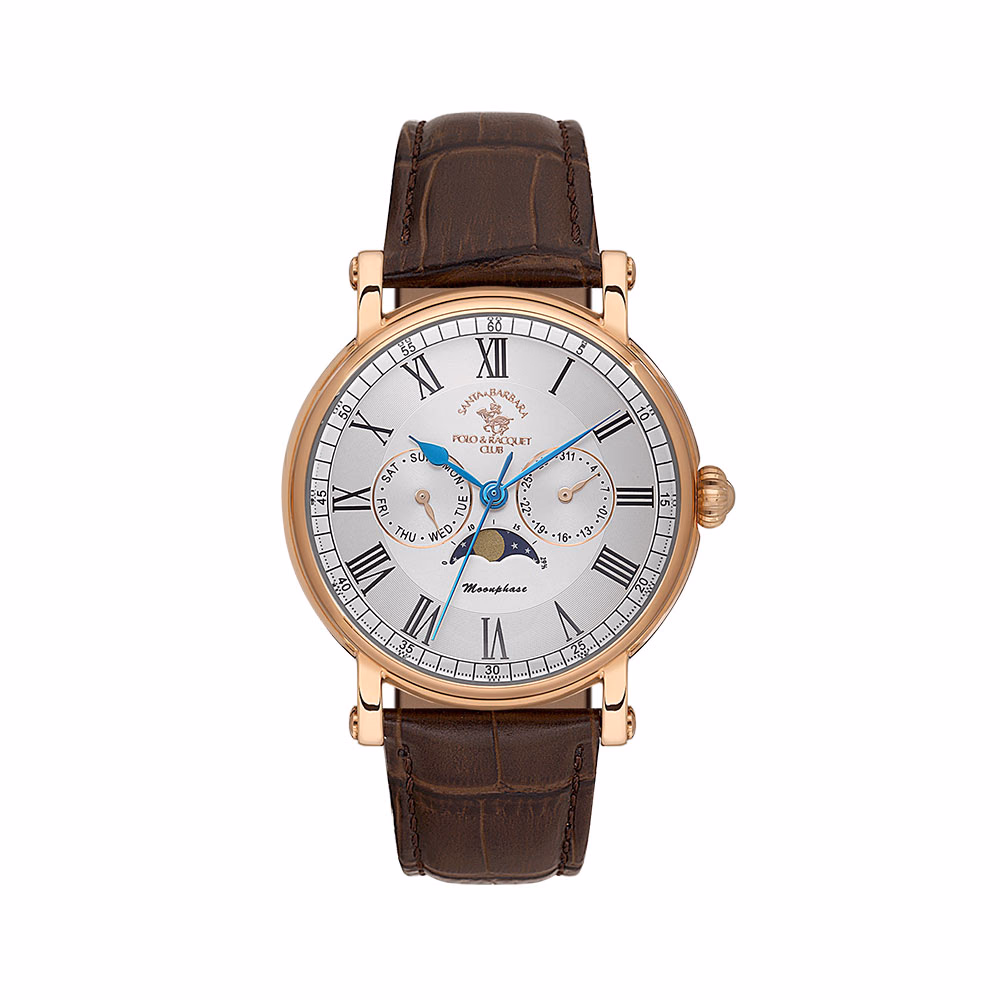Santa Barbara Polo Legend - Ceas Barbatesc Quartz Maro SB.4.10033.5