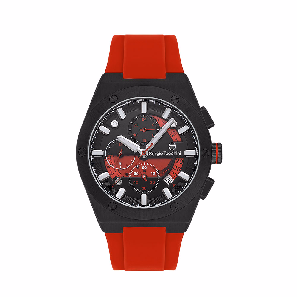 Sergio Tacchini Archivio - Ceas Barbatesc Quartz Rosu ST.1.10449.5