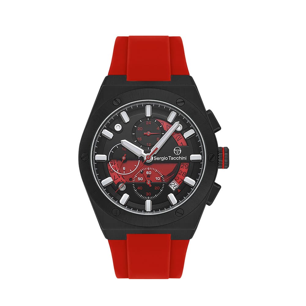 Sergio Tacchini Archivio - Ceas Barbatesc Quartz Rosu ST.1.10449.5