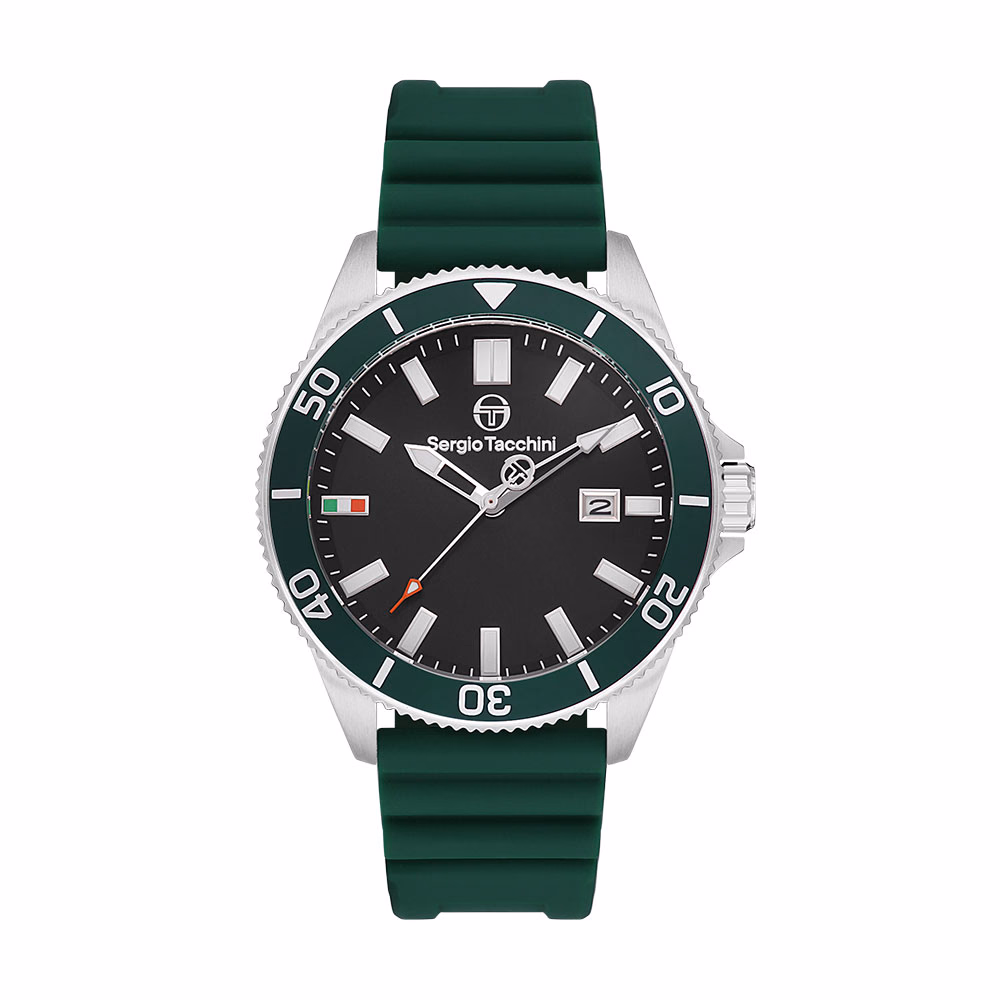 Sergio Tacchini Coastlife - Ceas Barbatesc Quartz Verde ST.1.10382.3