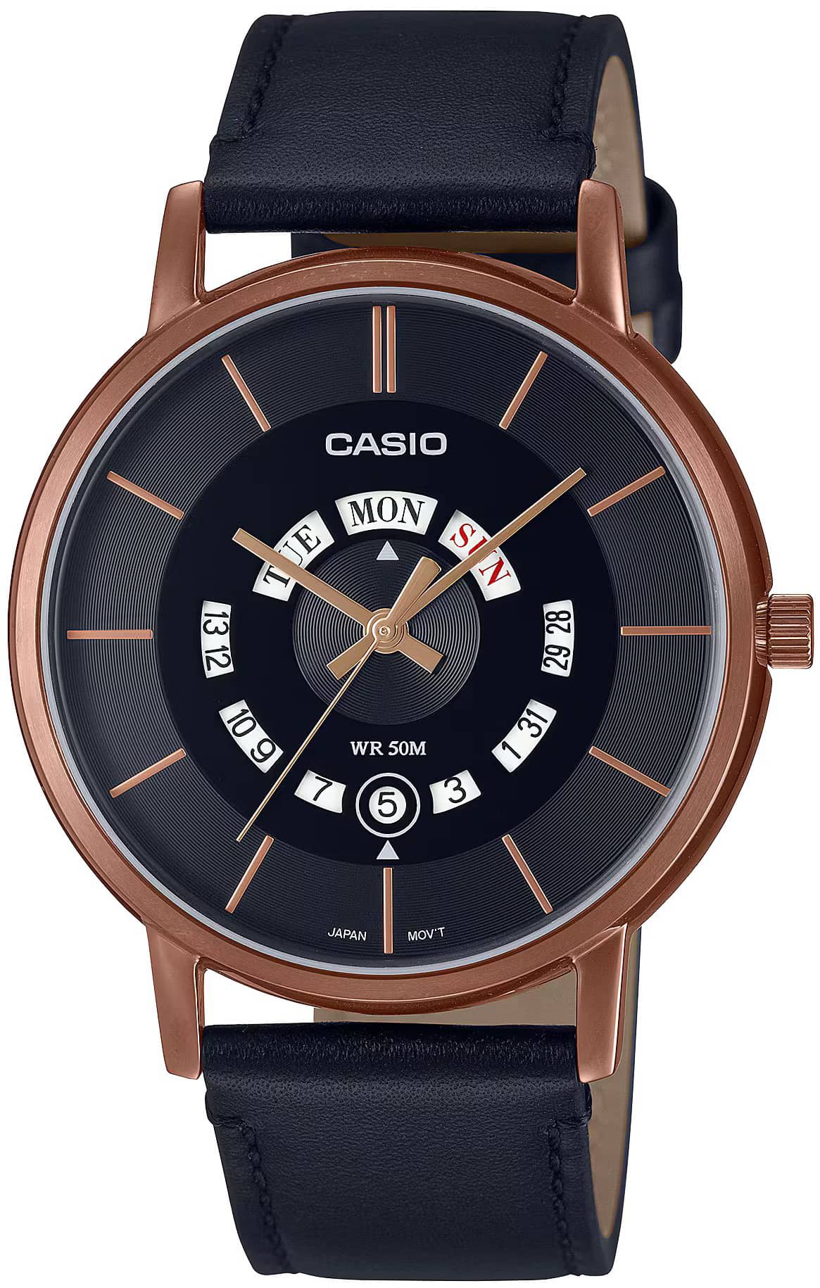 Мъжки часовник Casio - MTP-B135RL-1AVDF