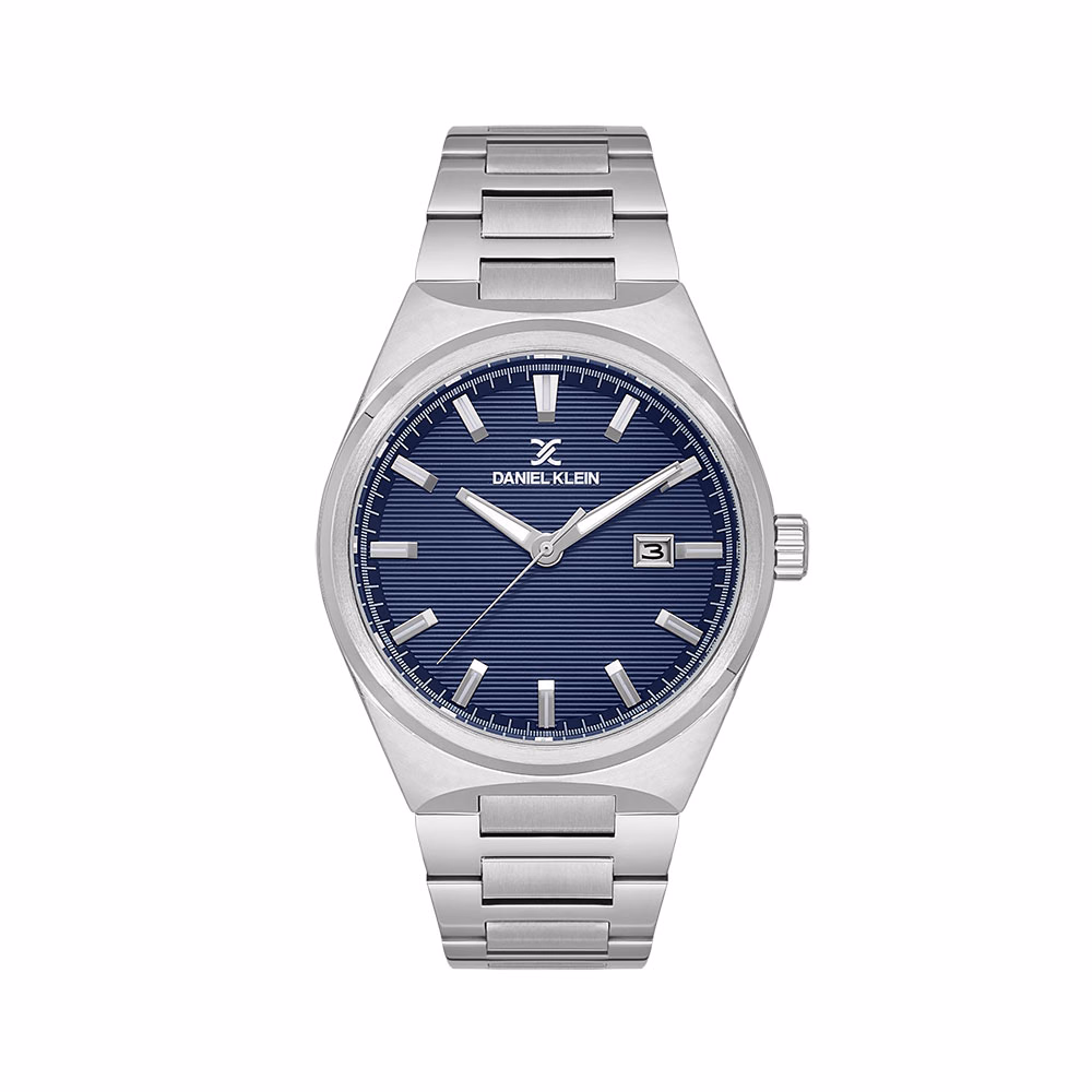 Daniel Klein Premium - Ceas Barbatesc Quartz Argintiu DK.1.14070.3