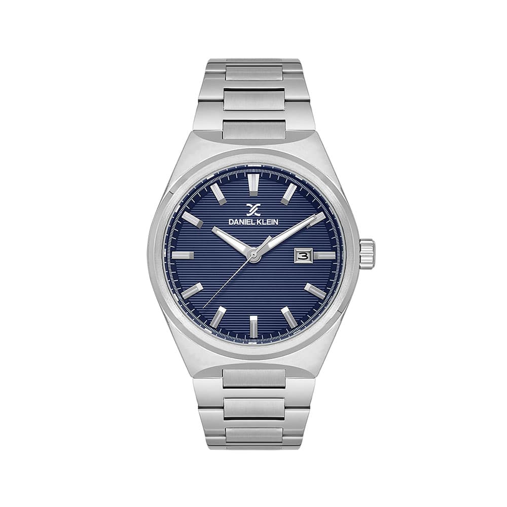 Daniel Klein Premium - Ceas Barbatesc Quartz Argintiu DK.1.14070.3