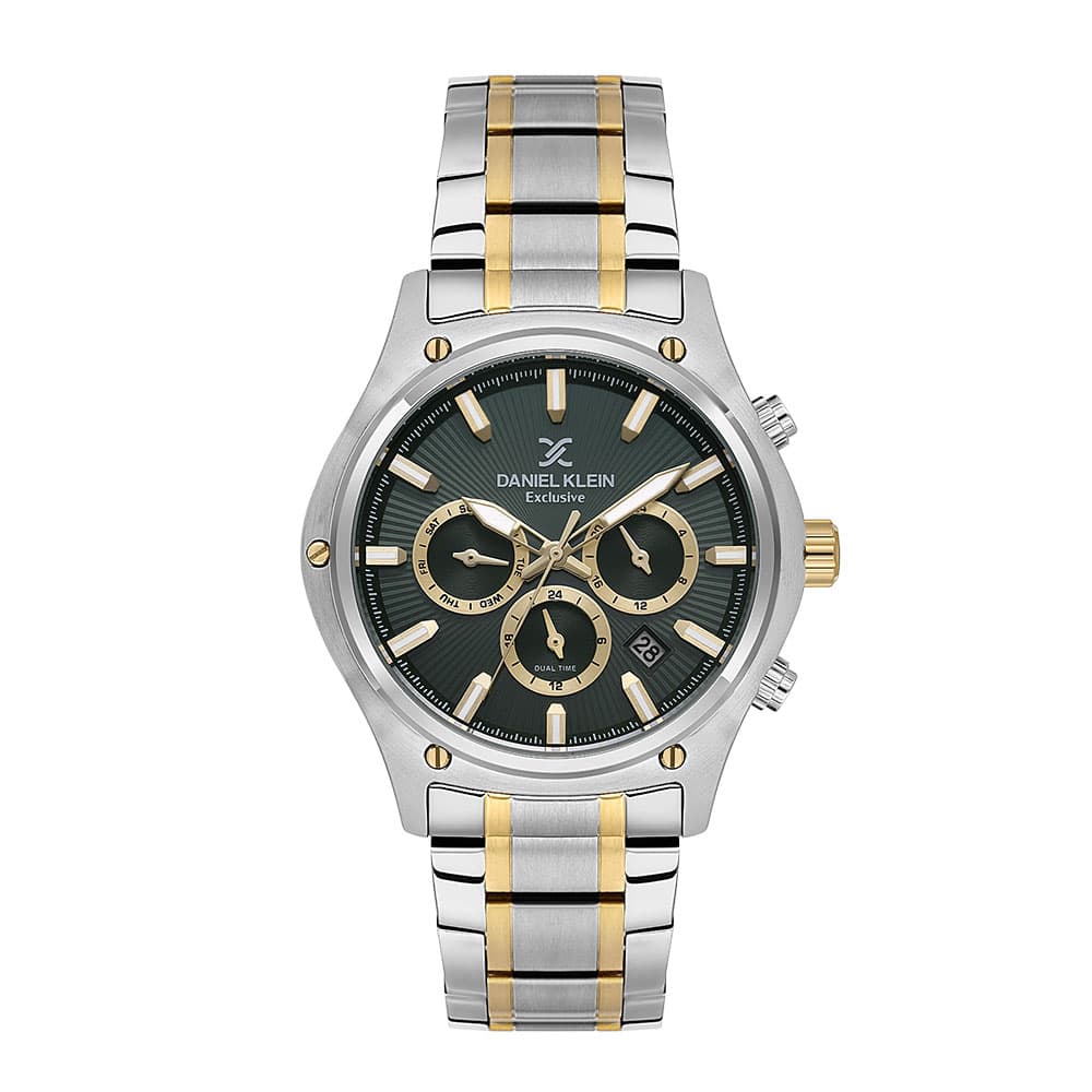 Daniel Klein Exclusive - Ceas Barbatesc Quartz Auriu DK.1.14057.5