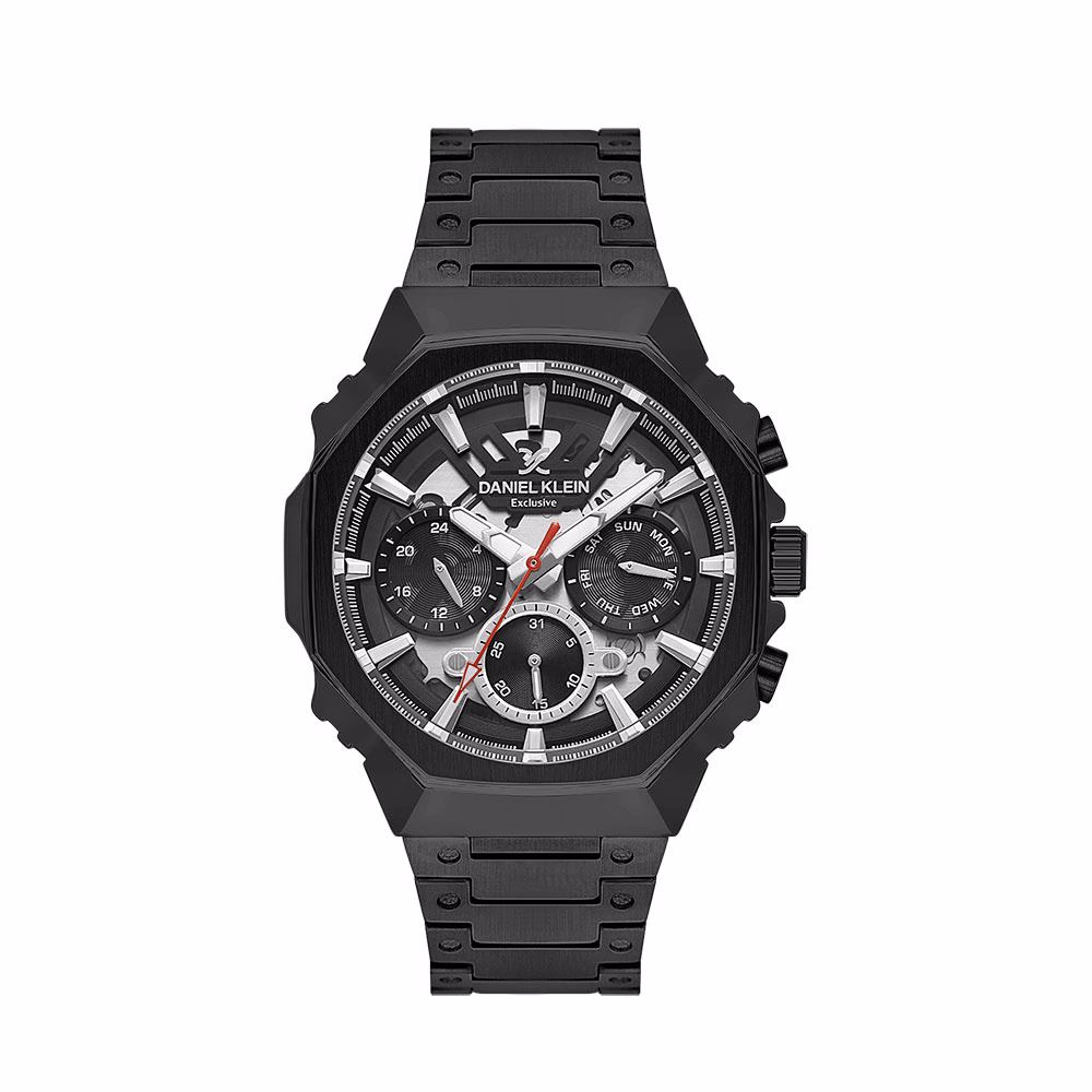 Daniel Klein Exclusive - Ceas Barbatesc Quartz Negru DK.1.14000.5