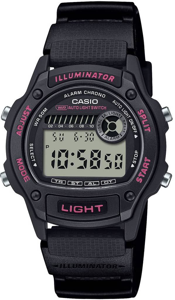 Дигитален часовник Casio - W-220H-1A2VEF