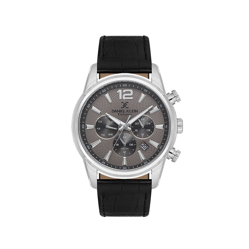Daniel Klein Exclusive - Ceas Barbatesc Quartz Negru DK.1.14063.3