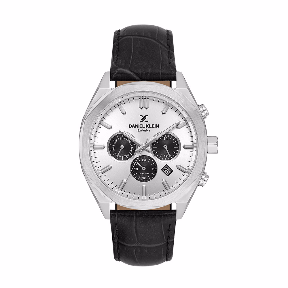 Daniel Klein Exclusive - Ceas Barbatesc Quartz Negru DK.1.14065.1