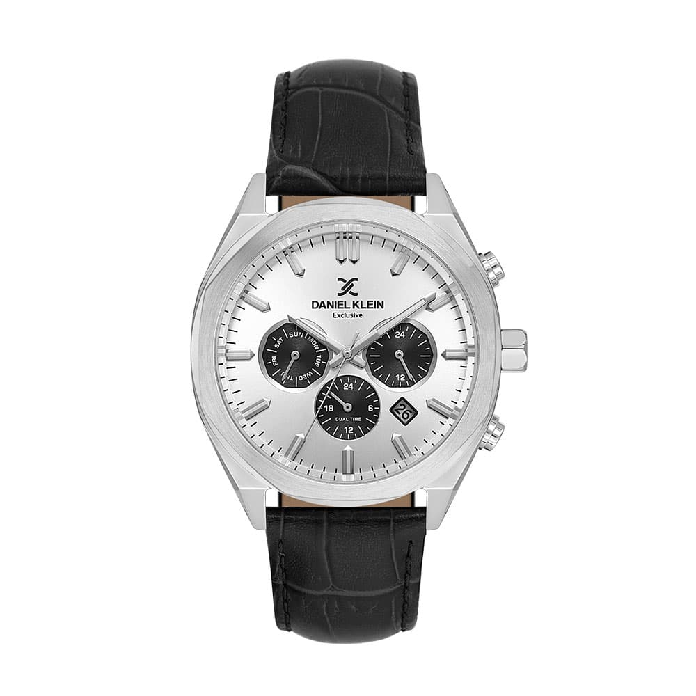 Daniel Klein Exclusive - Ceas Barbatesc Quartz Negru DK.1.14065.1