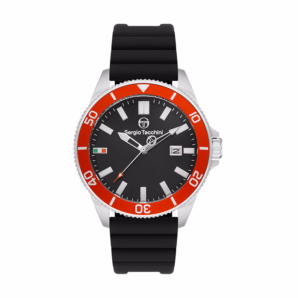 Sergio Tacchini Coastlife - Ceas Barbatesc Quartz Negru ST.1.10382.1