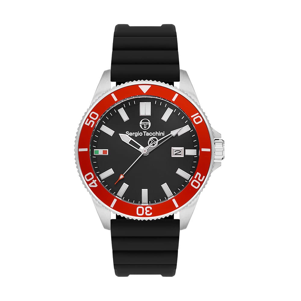 Sergio Tacchini Coastlife - Ceas Barbatesc Quartz Negru ST.1.10382.1