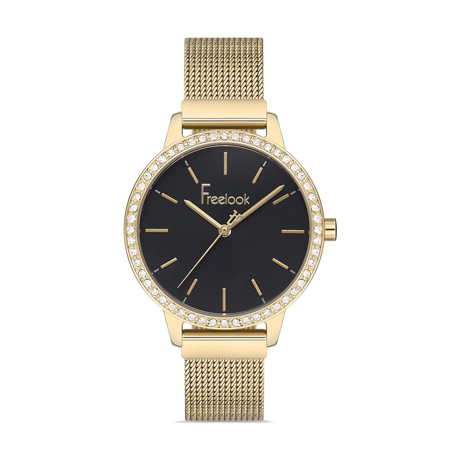 Freelook Lumiere - Ceas Dama Quartz Auriu FL.1.10199.5