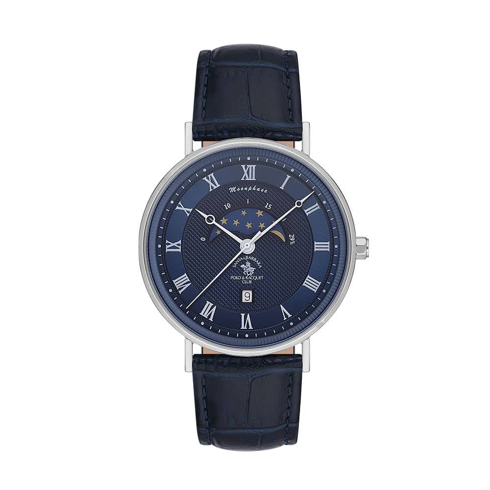 Santa Barbara Polo Noble - Ceas Barbatesc Quartz Bleumarin SB.4.10014.3
