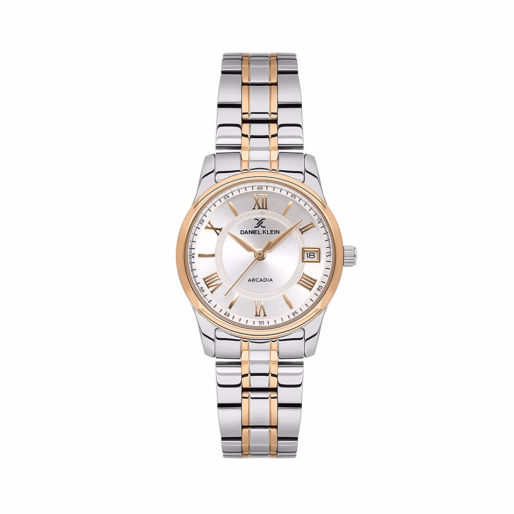 Daniel Klein Arcadia - Ceas Dama Quartz Auriu Rose DK.6.14049.7
