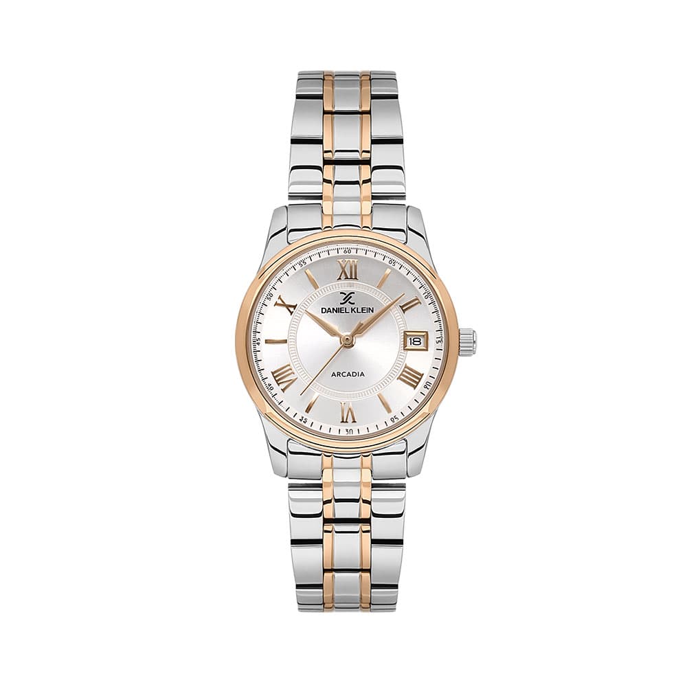 Daniel Klein Arcadia - Ceas Dama Quartz Auriu Rose DK.6.14049.7