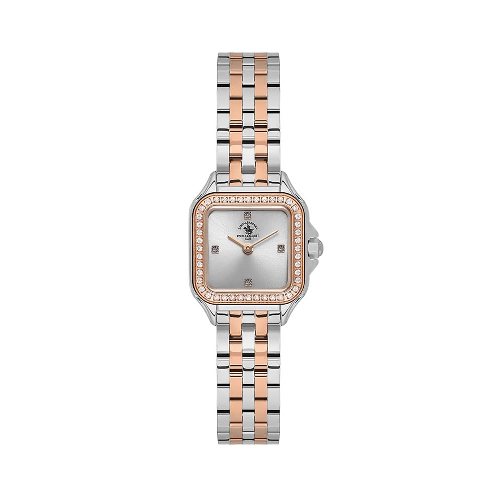 Santa Barbara Polo Unique - Ceas Dama Quartz Argintiu SB.1.10597.5