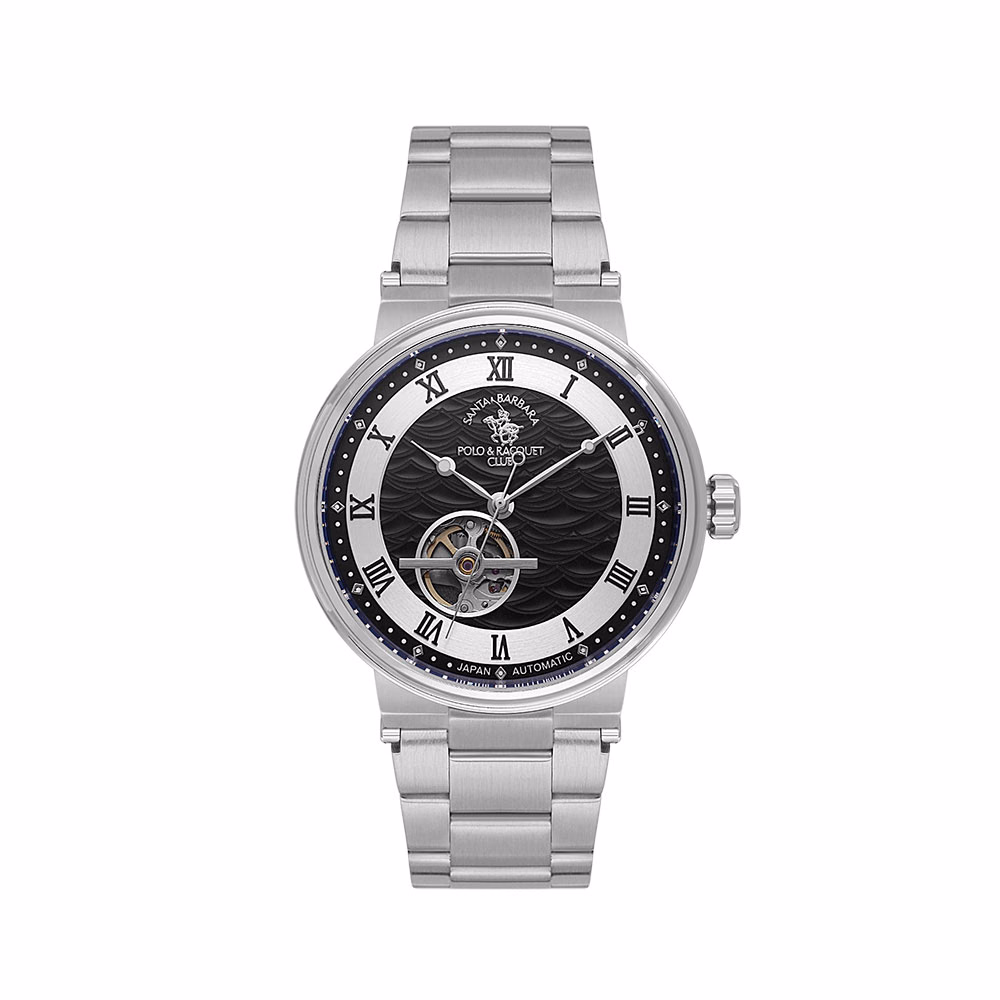 Santa Barbara Polo Luxury - Ceas Barbatesc Automatic Argintiu SB.1.10631.4
