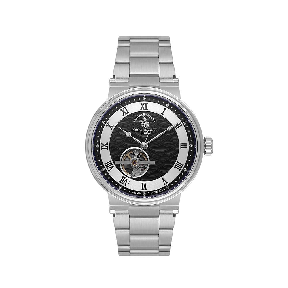 Santa Barbara Polo Luxury - Ceas Barbatesc Automatic Argintiu SB.1.10631.4