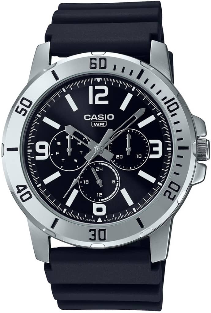 Мъжки аналогов часовник Casio Multi-Dial - Casio Collection - MTP-VD300-1BUDF