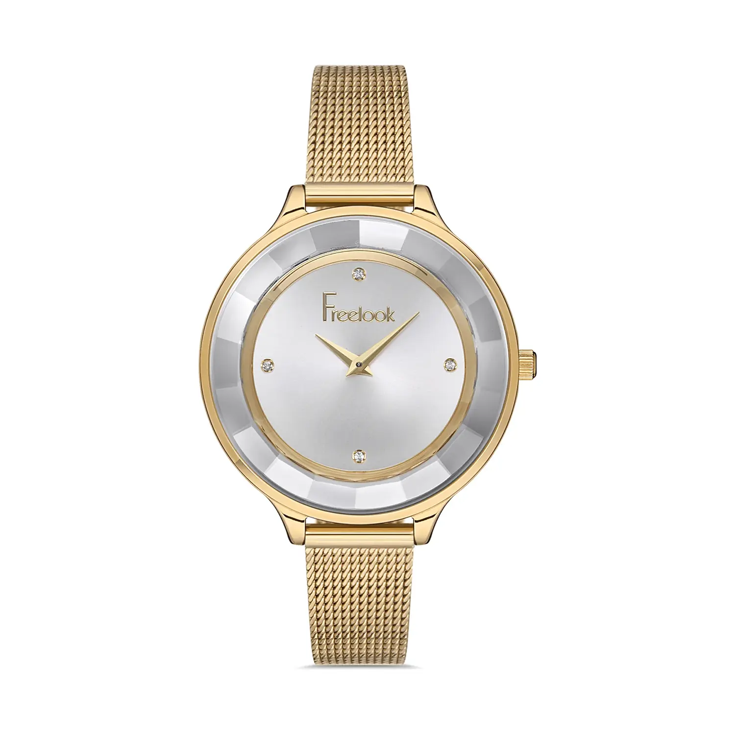 Freelook Lumiere - Ceas Dama Quartz Auriu FL.1.10196.5