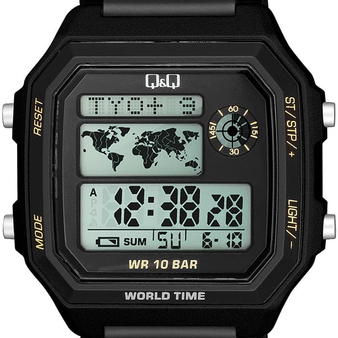 Мъжки часовник Q&Q World Time - M196J002Y