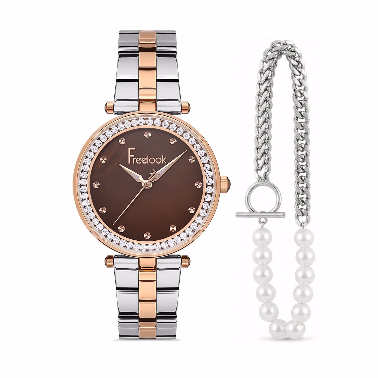 Freelook Lumiere - Ceas Dama Quartz Argintiu FL.1.10368.5