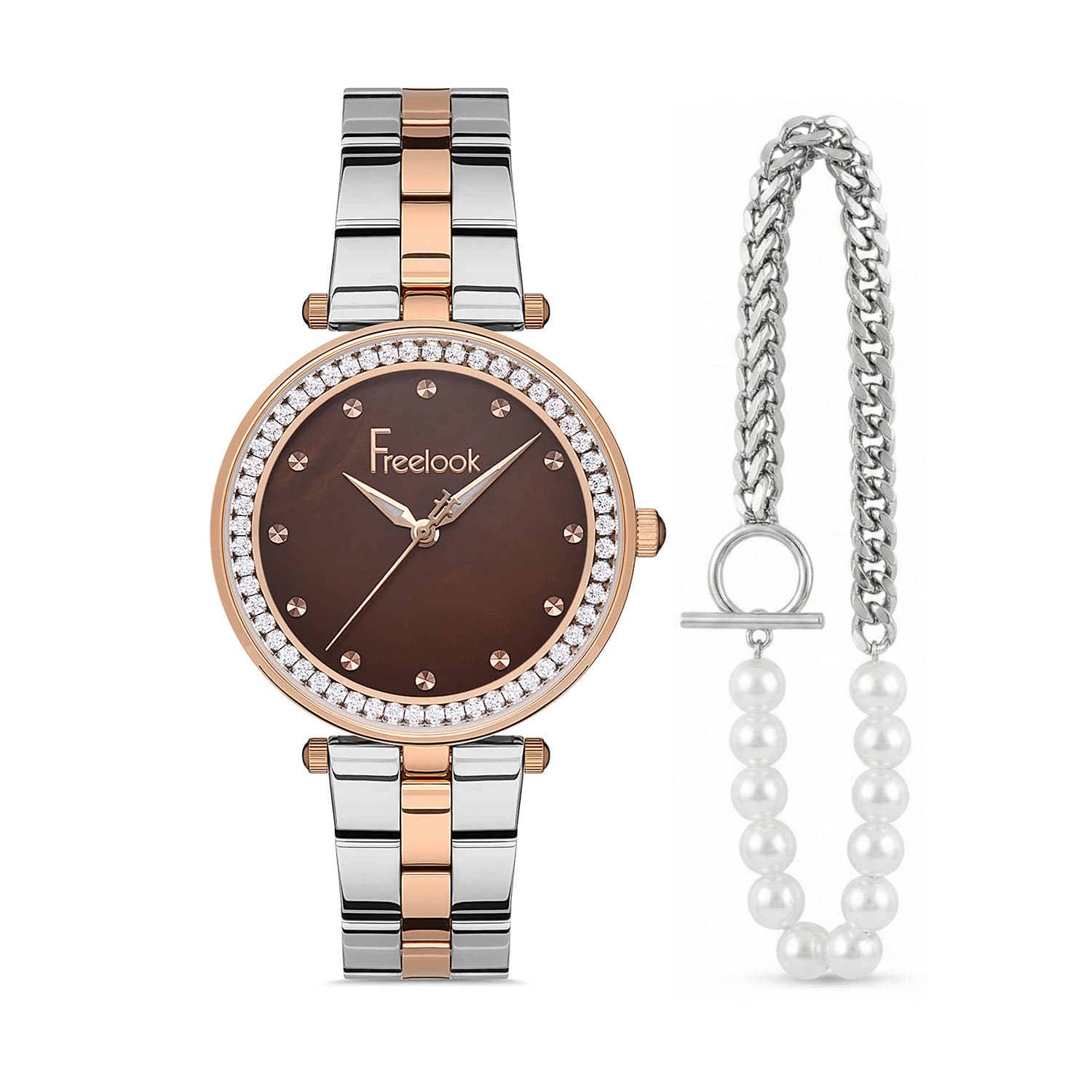 Freelook Lumiere - Ceas Dama Quartz Argintiu FL.1.10368.5
