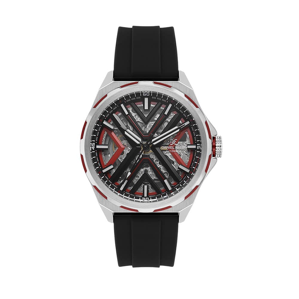 Daniel Klein Skeleton - Ceas Barbatesc Automatic Negru DK.1.14017.4