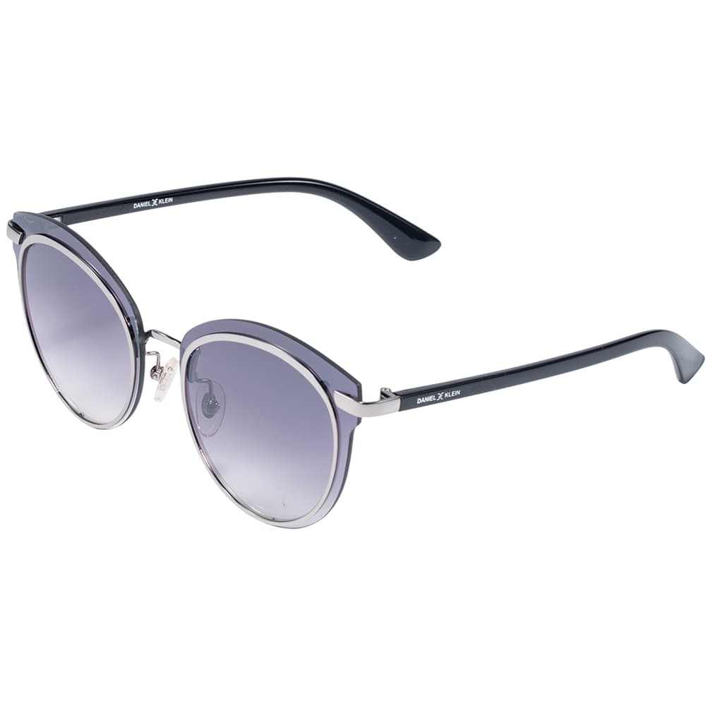 Ochelari de soare Daniel Klein Trendy negrii pentru Dama UV400 DK4258P-1