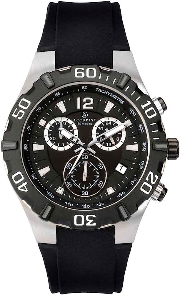 Мъжки аналогов часовник Accurist Chronograph - A-7253