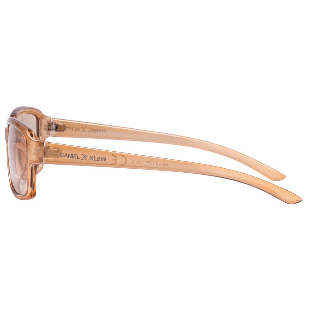 Ochelari de soare Daniel Klein Trendy maro pentru Dama UV400 DK4277P-2