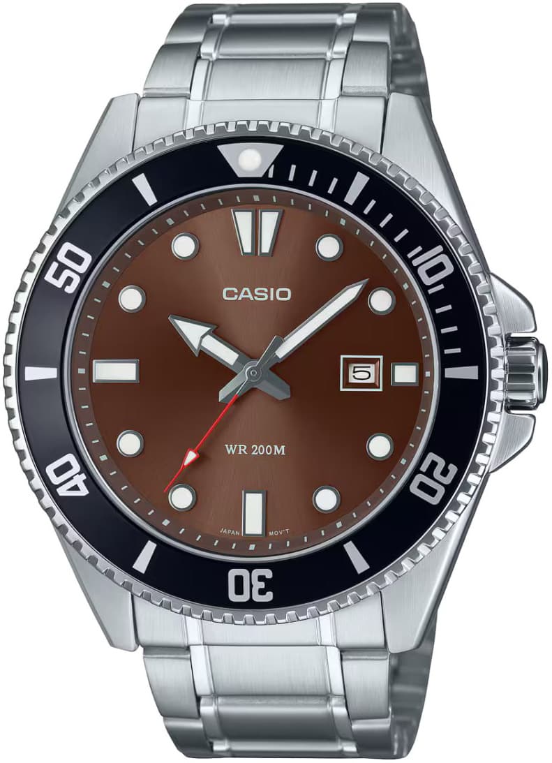 Мъжки аналогов часовник Casio Diving - MDV-107D-5AVDF