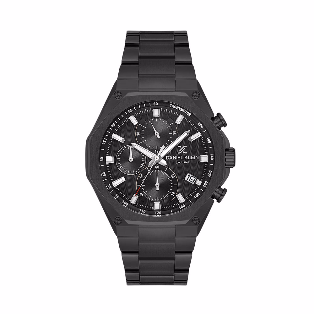 Daniel Klein Exclusive - Ceas Barbatesc Quartz Antracit DK.1.14257-4