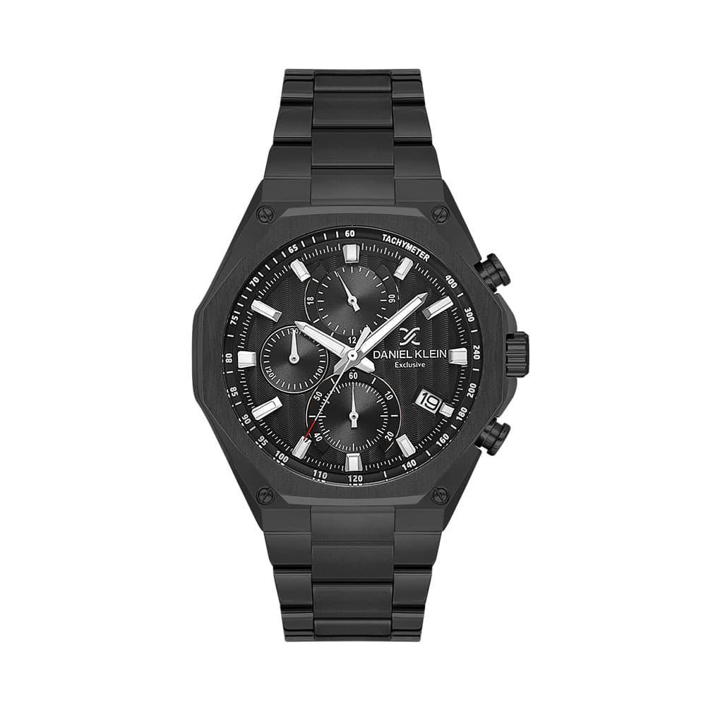 Daniel Klein Exclusive - Ceas Barbatesc Quartz Antracit DK.1.14257-4