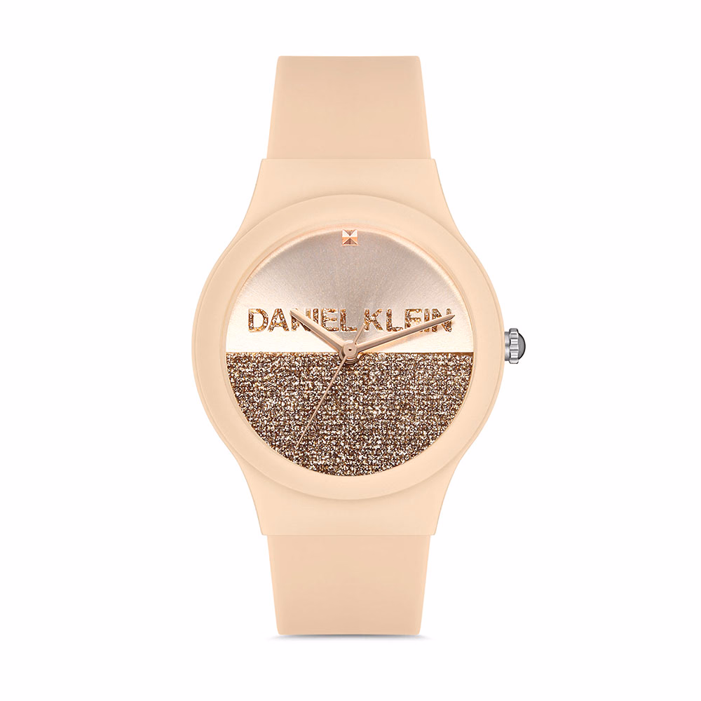 Daniel Klein Dkln - Ceas Dama Quartz Bej DK.1.12978.3