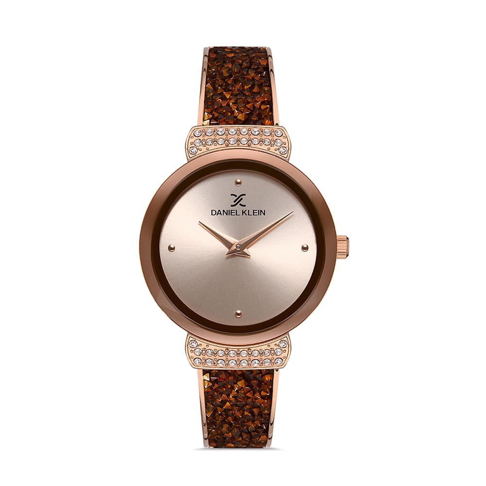 Daniel Klein Premium - Ceas Dama Quartz Auriu Rose DK.1.12913.3