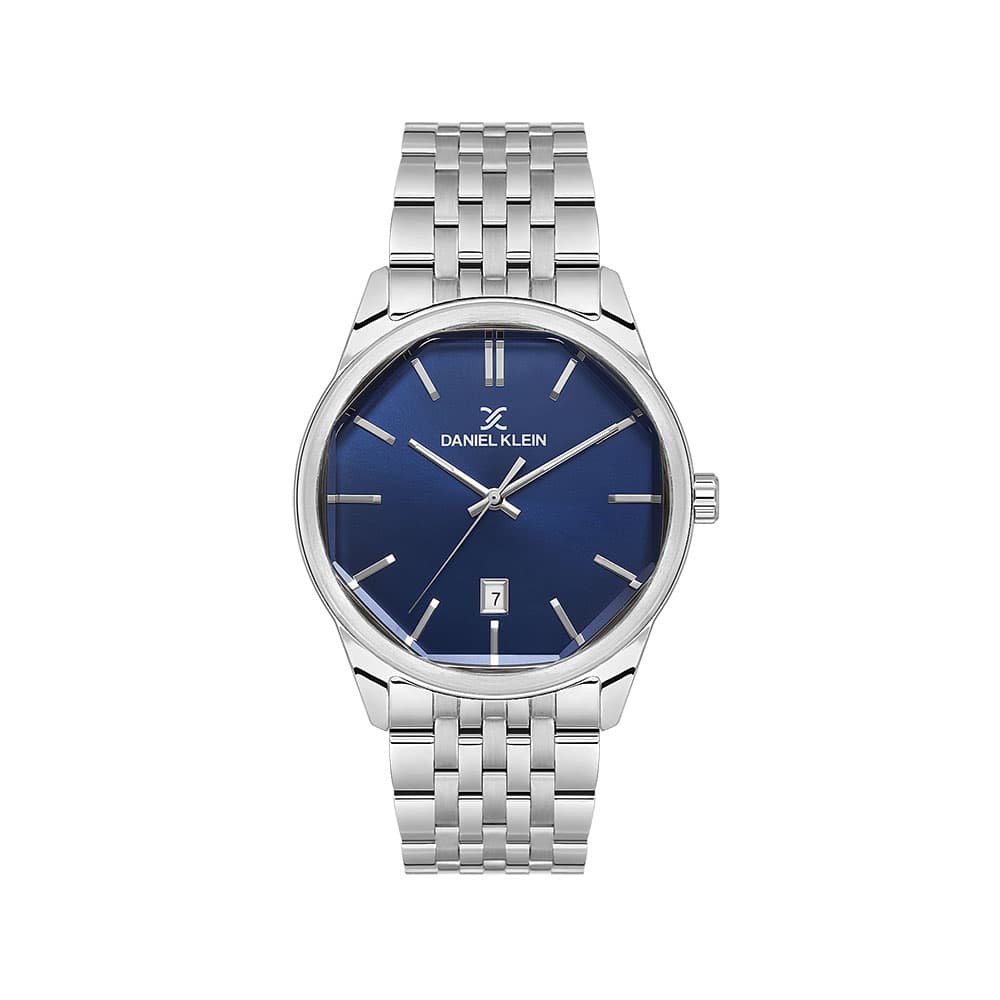 Daniel Klein Premium - Ceas Barbatesc Quartz Argintiu DK.1.14144.3