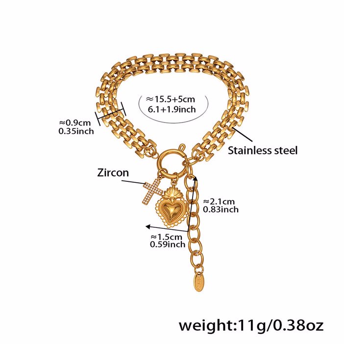 Bratara din Inox Thia Jewelry S.Steel Dama JC-NTXP476-1-9