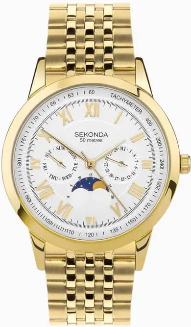 Мъжки часовник Sekonda Armstrong Moon Phase - S-30228.00