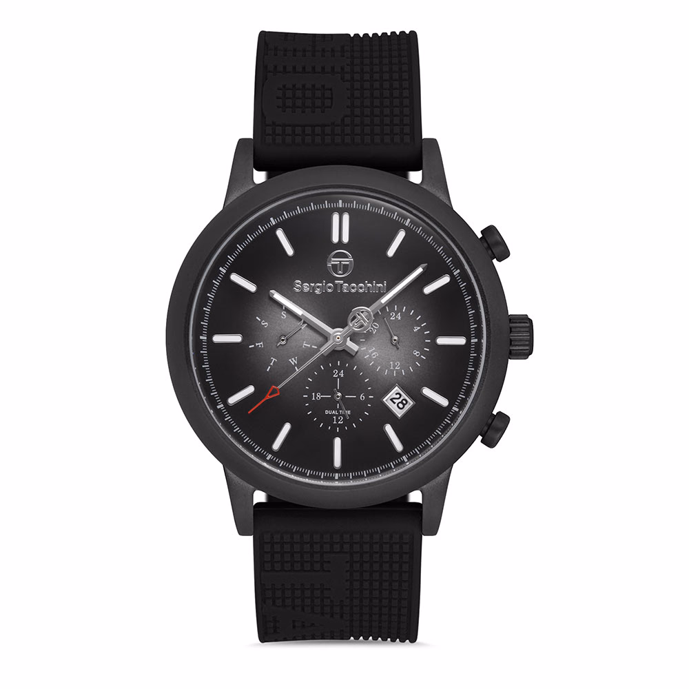 Sergio Tacchini Streamline - Ceas Barbatesc Quartz Negru ST.1.10180.3