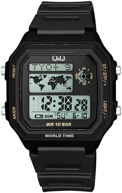 Мъжки часовник Q&Q World Time - M196J002Y